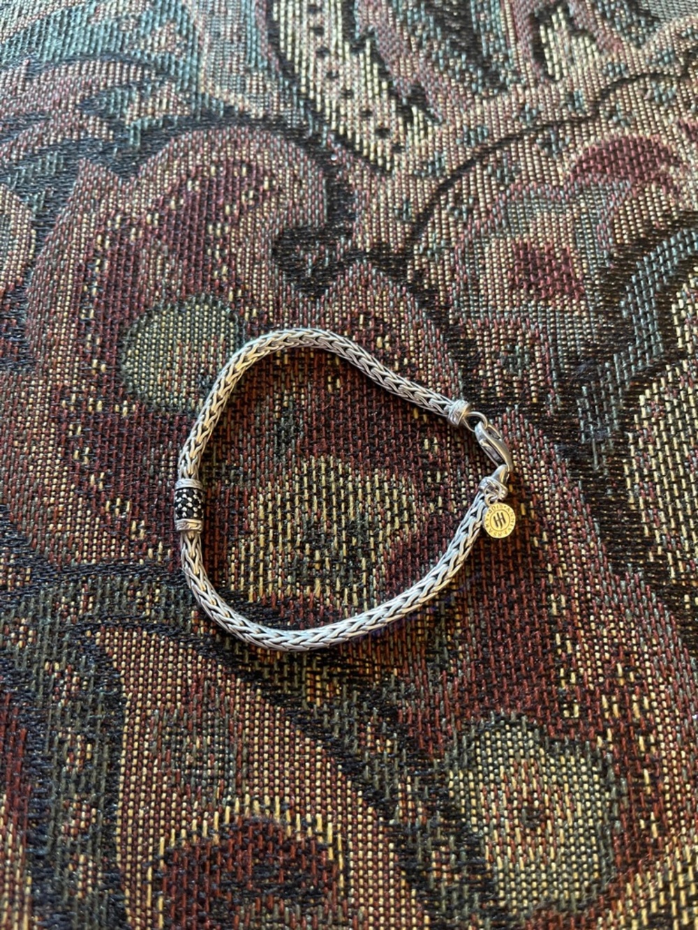 John Hardy with black sapphires. 40th anniversary bracelet marked 1/4000. - Picture 9 of 9